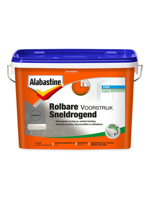 Alabastine Rolbare Voorstrijk Sneldrogend - Transparant Alabastine Rolbare Voorstrijk Sneldrogend - Transparant