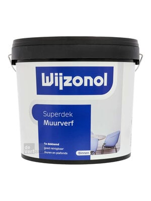 Wijzonol Superdek Muurverf - RAL 9010 Wijzonol Superdek Muurverf - RAL 9010