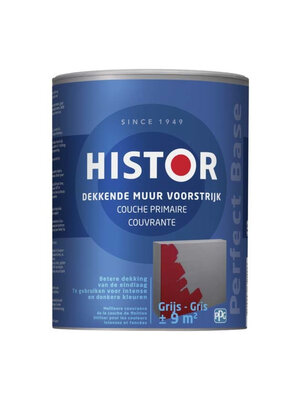 Histor Perfect Base Dekkende Muur Voorstrijk - Grijs Histor Perfect Base Dekkende Muur Voorstrijk - Grijs