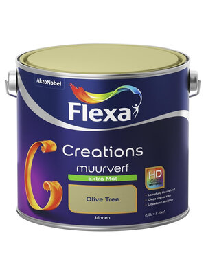 Flexa Creations Muurverf Extra Mat - Olive Tree