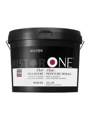 Histor One Muurverf Mat - Wit