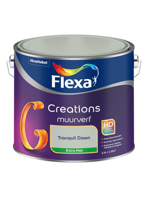 Flexa Creations Muurverf Extra Mat - Tranquil Dawn - 2,5 liter Flexa Creations Muurverf Extra Mat - Tranquil Dawn - 2,5 liter