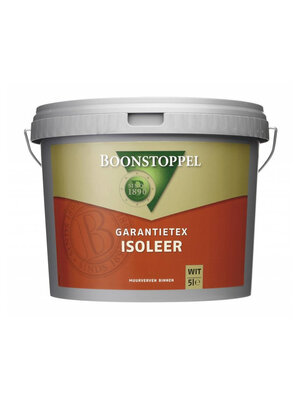 Boonstoppel Garantietex Isoleer Boonstoppel Garantietex Isoleer