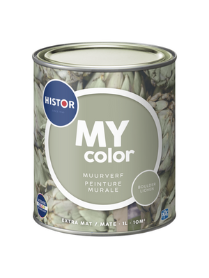 Histor MY color Muurverf Extra Mat - Boulder Lichen Histor MY color Muurverf Extra Mat - Boulder Lichen