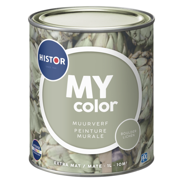 Histor MY color Muurverf Extra Mat - Boulder Lichen