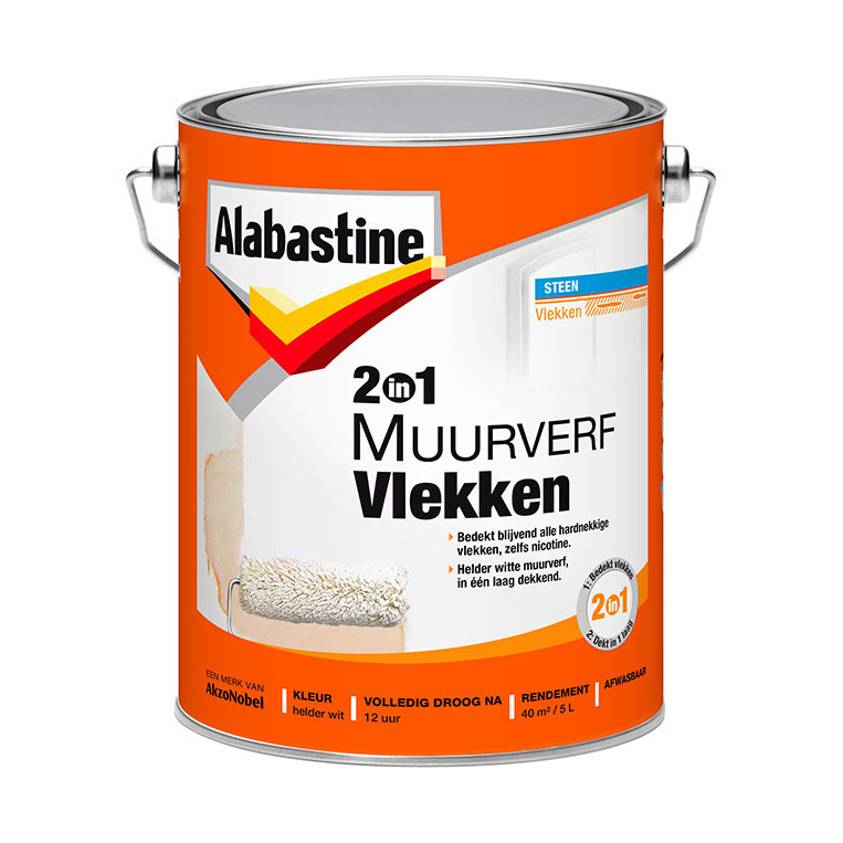 Alabastine Voorstrijk Vlekken - 1 liter