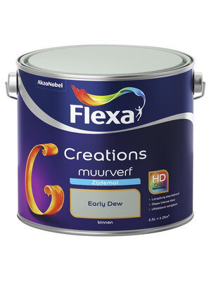 Flexa Creations Muurverf Zijdemat - Early Dew Flexa Creations Muurverf Zijdemat - Early Dew
