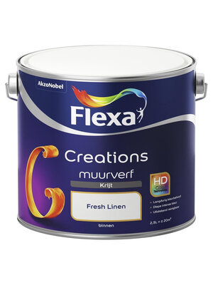 Flexa Creations Muurverf Krijt - Fresh Linen