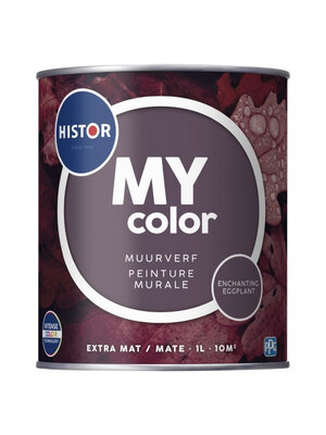 Histor MY color Muurverf Extra Mat - Enchanting Eggplant Histor MY color Muurverf Extra Mat - Enchanting Eggplant