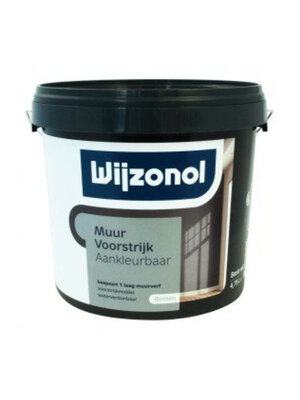 Wijzonol Muurvoorstrijk Aankleurbaar Wijzonol Muurvoorstrijk Aankleurbaar