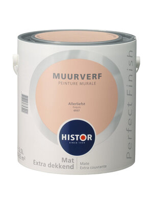 Histor Perfect Finish Muurverf Mat - Allerliefst - 2,5 liter