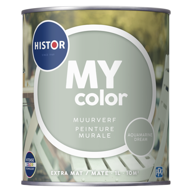 Histor MY color Muurverf Extra Mat - Aquamarine Dream