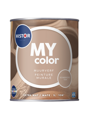 Histor MY color Muurverf Extra Mat - Sombrero Tan Histor MY color Muurverf Extra Mat - Sombrero Tan