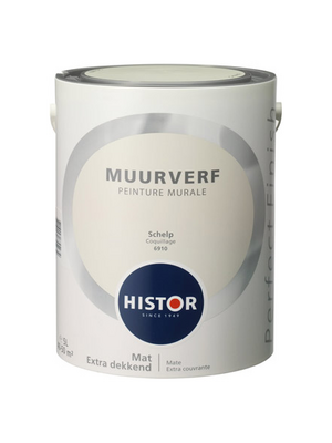 Histor Perfect Finish Muurverf Mat - Schelp - 5 liter