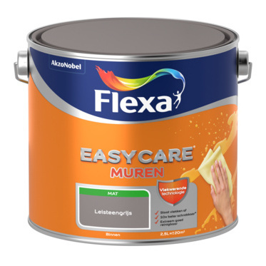 Flexa Easycare Muurverf Mat - Leisteengrijs - 2,5 liter