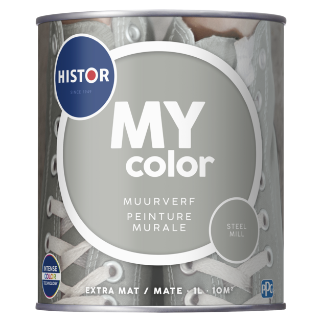 Histor MY color Muurverf Extra Mat - Steel Mill