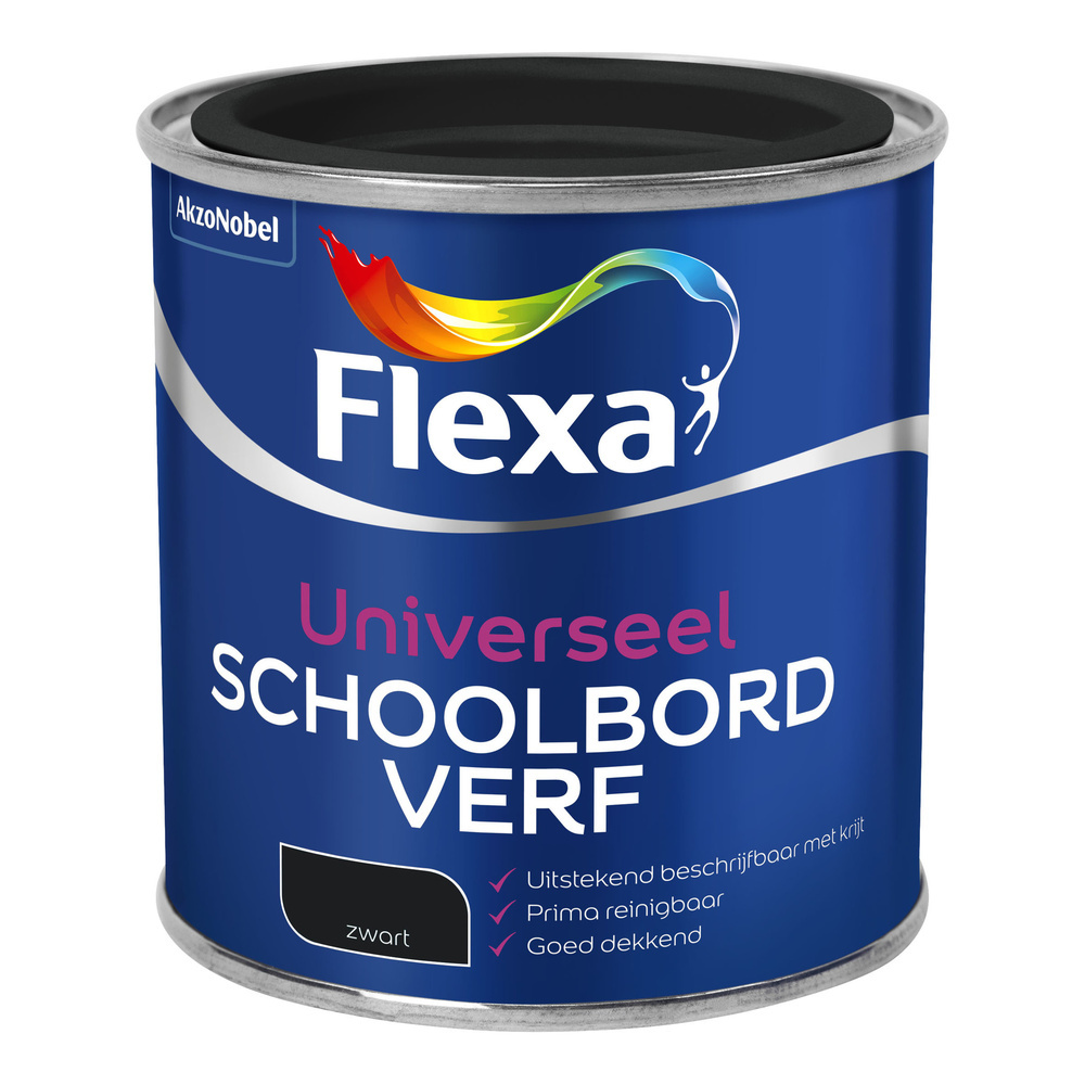 Flexa Schoolbordverf - Zwart