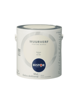 Histor Perfect Finish Muurverf Mat - Ral 9001 - 2,5 liter