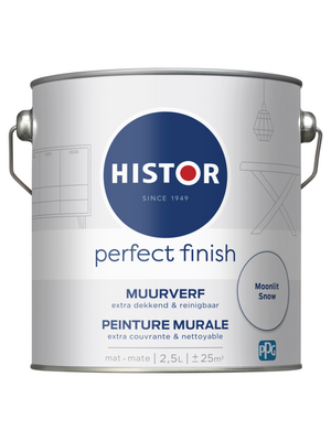Histor Perfect Finish Muurverf Mat - Moonlit Snow - 2,5 liter