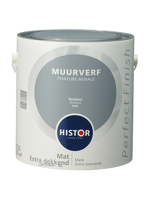 Histor Perfect Finish Muurverf Mat - Tendens - 2,5 liter