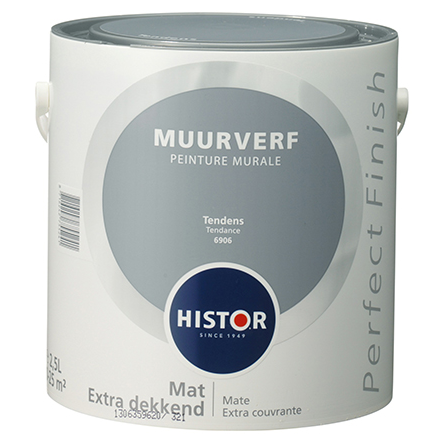 Histor Perfect Finish Muurverf Mat - Tendens - 2,5 liter