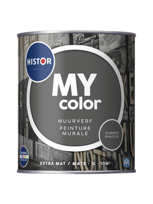 Histor MY color Muurverf Extra Mat - Summer Shadow Histor MY color Muurverf Extra Mat - Summer Shadow