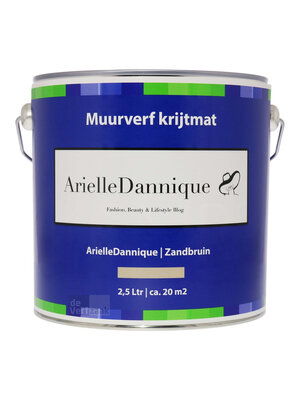 ArielleDannique Muurverf Krijtmat - 2,5 liter Zandbruin