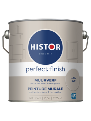 Histor Perfect Finish Muurverf Mat - In the Buff - 2,5 liter