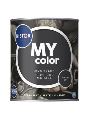 Histor MY color Muurverf Extra Mat - Whitby Jet Histor MY color Muurverf Extra Mat - Whitby Jet