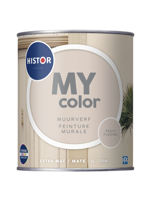 Histor MY color Muurverf Extra Mat - Peach Pudding Histor MY color Muurverf Extra Mat - Peach Pudding