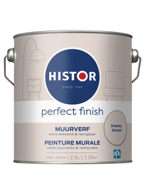 Histor Perfect Finish Muurverf Mat - Dreamy Sonnet - 2,5 liter