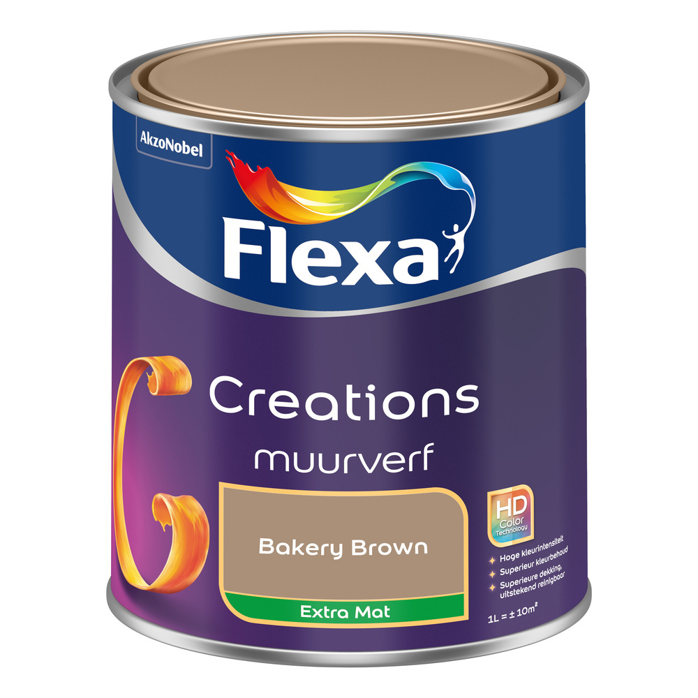 Flexa Creations Muurverf Extra Mat - Bakery Brown