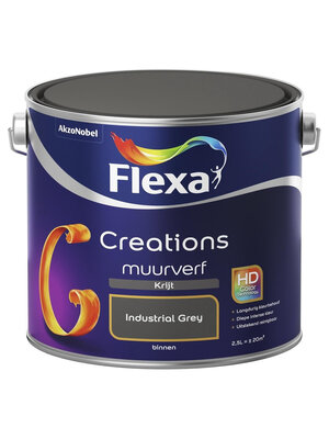 Flexa Creations Muurverf Krijt - Industrial Grey