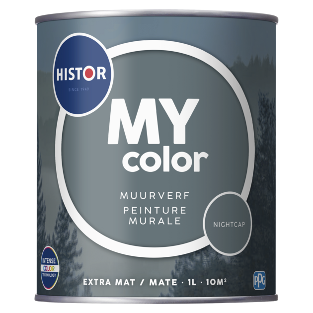 Histor MY color Muurverf Extra Mat - Night Cap