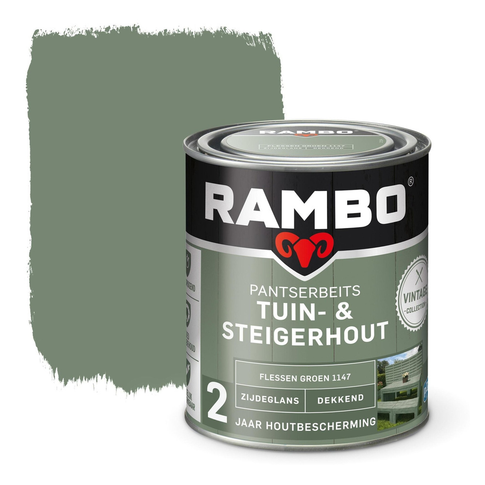 Rambo Tuin- & Steigerhout - Flessen Groen 1147