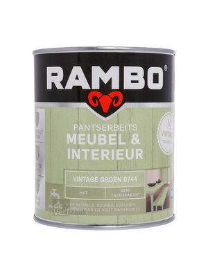 Rambo Pantserbeits Meubel & Interieur Mat 750 ml - Vintage Groen