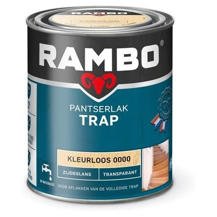 Rambo Pantserlak Trap Transparant Zijdeglans - Blank