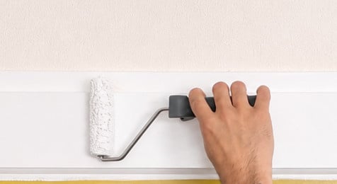 Binnendeur aflakken met Sigma S2U Nova Satin en een 10 cm lakroller