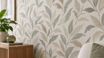 Decoratief vliesbehang met dessin