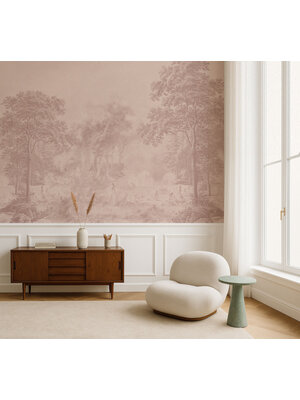 Annet Weelink Romantic Garden Terra - Mat