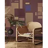 Annet Weelink Gold Bauhaus Aubergine