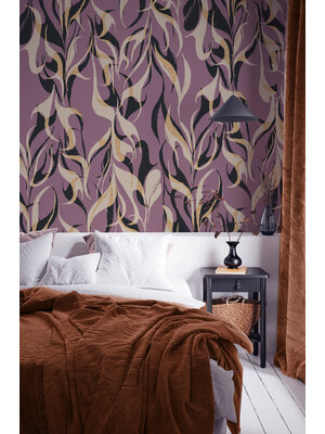 Annet Weelink Gold Fierce Flames Mauve