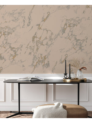 Annet Weelink Gold Marly Marble Neutral