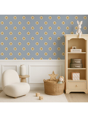 Annet Weelink Dandy Daisy Blue