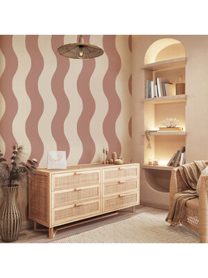 Annet Weelink Sway Stripe Soft Terra