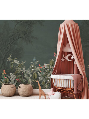 Annet Weelink Avian Oasis Dark 150x280cm