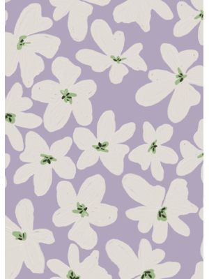 Annet Weelink Bold Flowers Lilac