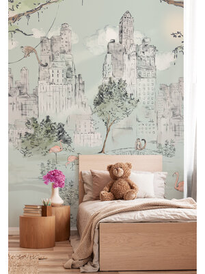 Annet Weelink Central Park Mint 150x280cm