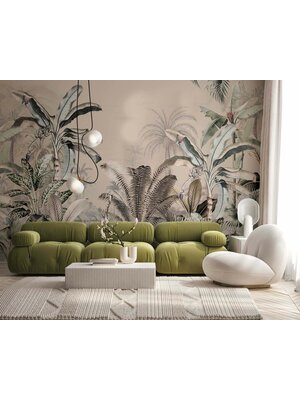 Annet Weelink Jungle Beige 150x280cm