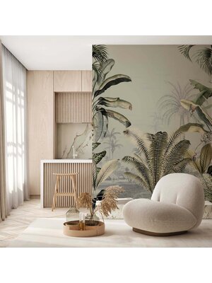 Annet Weelink Jungle Green 150x280cm